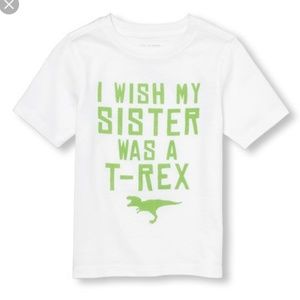 Brother I wish my sister was a T-Rex shirt XS S